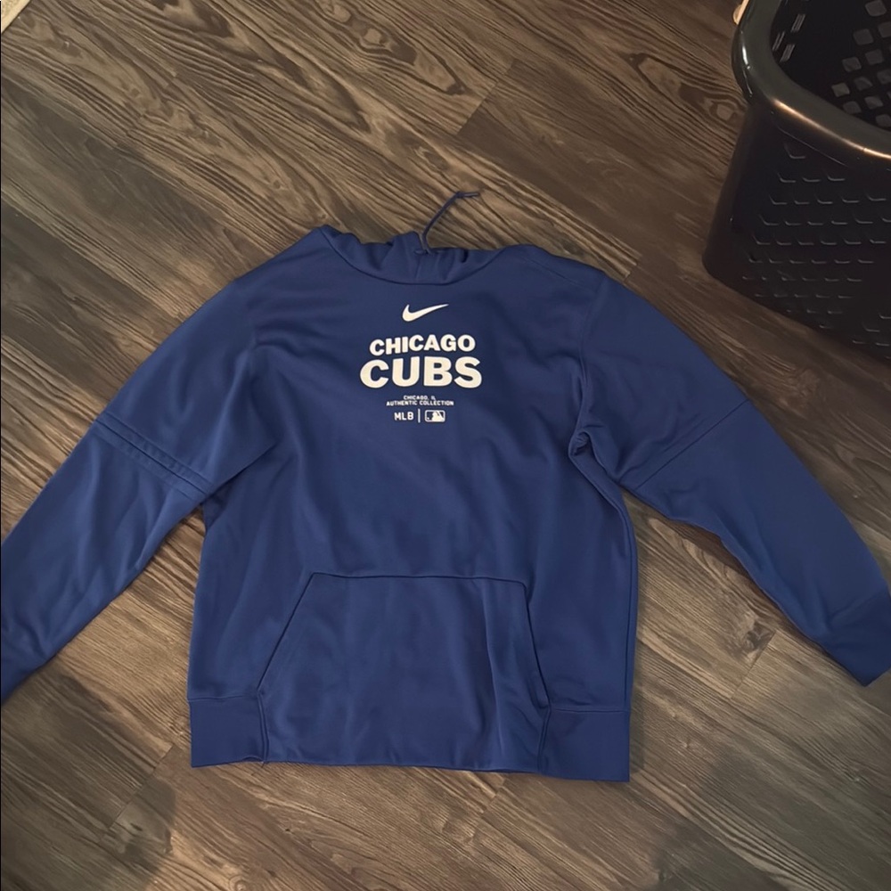 Nike Blue Chicago Cubs Hoodie